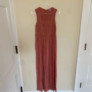H&M Coral Maxi Dress